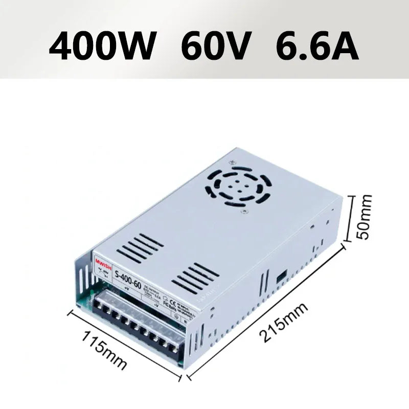 350W400W Switching Power Supply 36V60V DC Stabilized Switching Power Supply Module Monitoring Adaptor Transformer
