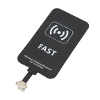 Universal 10W Wireless Charging Receiver Type C Interface Wireless Fast Power Charger Receiver Chip Efficient for Mobile Phones