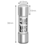 1/5/20/30pcs Solar DC1000V Ceramic PV Fuse 1A 2A 3A 10A 15A 20A 25A 30A High Voltage GPV Fuse for Solar System Protection
