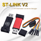 TZT 1/5PCS ST LINK Stlink ST-Link V2 Mini STM8 STM32 Simulator Download Programmer Programming With Cover A41 for arduino