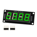 TM1637 LED Display Module For Arduino 7 Segment 4 Bits 0.56 Inch Clock RED Anode Digital Tube Four Serial Driver Board Pack