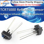 10Pcs TCRT5000L TCRT5000 Reflective Infrared Optical Sensor Photoelectric Switches
