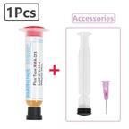 1/50Pcs 10cc RMA223 Soldering Paste Flux For Soldering Solder Paste Phone LED BGA Grease Computer Chips PGA PCB SMD Repair Tools