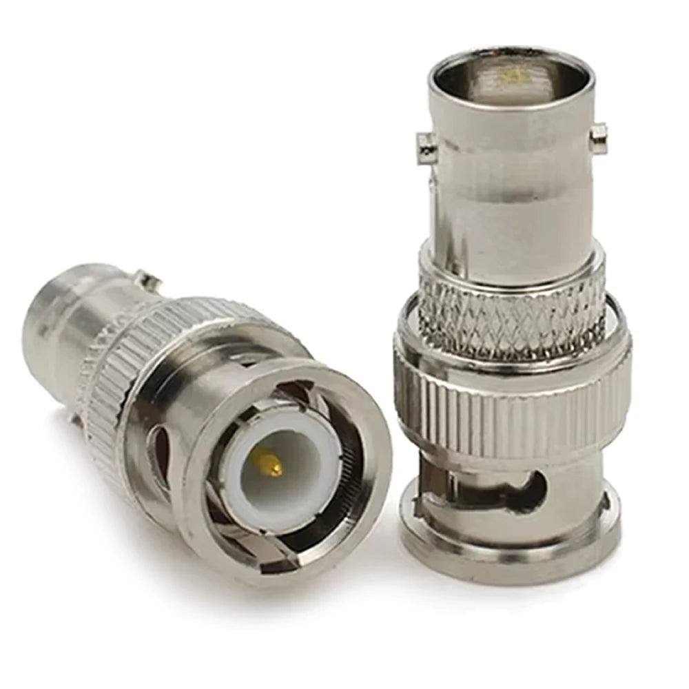 Q9 BNC To BNC Male Plug & Female Jack Connector Straight RF Coaxial adapter for radio antenna Wire Terminals High Quality