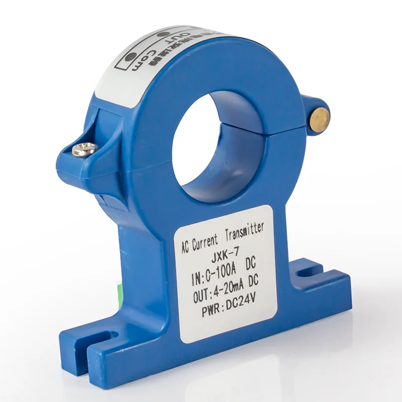 Hall Effect Current Transducer DC0-30A 0-100A 0-500A 0-1000A to 4-20mA 0-10V 0-5V 1-5V RS485 25mm AC Current Transmitter Sensor