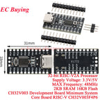 10Pcs/1pc CH32V003 Development Board Minimum System Core Board RISC-V 32-bit CH32V003F4P6 Chip Microcontroller MCU Module