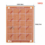 5x7CM/7x9CM/9x15CM Phenolic PCB Prototype Board Universal Through Hole Perfboard for DIY Electronic Projects