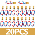 1PCS~20PCS EGBO 5V 650nm 5mW Adjustable Laser Dot Diode Module Red Sight Copper Head Mini Laser Pointer