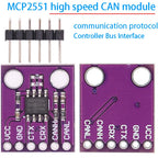 MCP2551 high-speed CAN communication protocol controller bus interface module