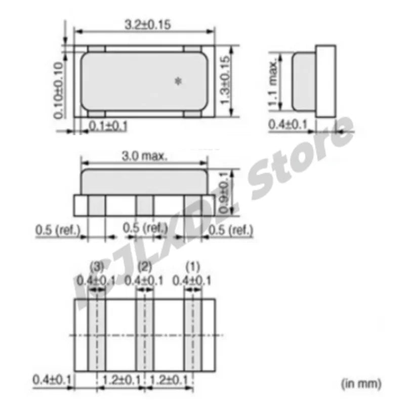 10pcs/lot Original New Ceramic Crystal 3213 8Mhz 12Mhz 20Mhz 16MHZ 8.000MHZ CSTCE 3Pin SMD Ceramic Resonators CSTCE16M 3.2*1.3