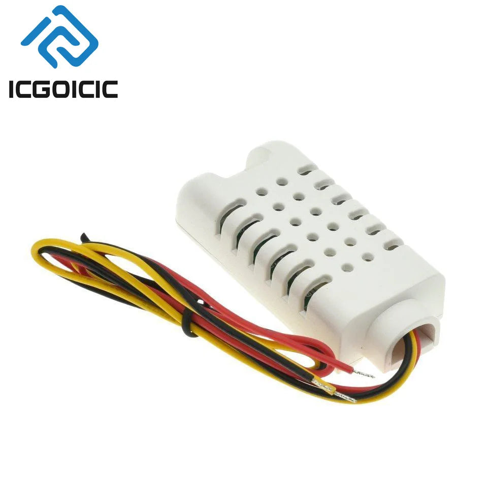 AAM2302B DHT22 Wire Digital Temperature Humidity Sensor Probe Module AM2302 Adapter Plate