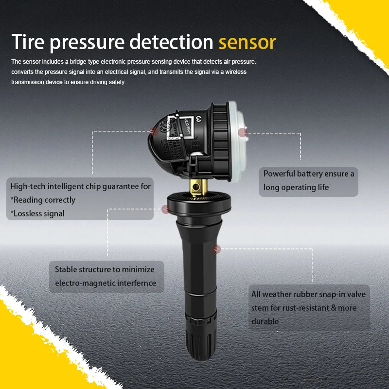 1/4PCS 315MHZ Tire Pressure Sensor Fit For Chevrolet Buick Cadillac ATS CT5 GMC Holden Replacement For 13598772 13522630