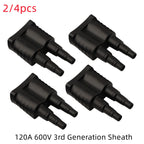 Waterproof 120A For Anderson Plug Connector Dustproof Cable Jacket Black 3rd Generation Sheath Kit Electrical Engineering Parts