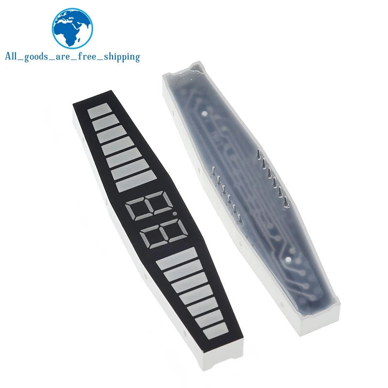 TZT 1/3PCS Reversing Radar Display 0.36 Connected Digital Tube LED Seven Segments Gongyang Green/Yellow/Red Three Colors