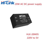 Free Ship 5pcs/lot *Manufacturer HLK-5M05/PM01/10M05/20M05 Hi Link 5W 10W 3W 20W AC-DC Step Down Switching Power Supply Module