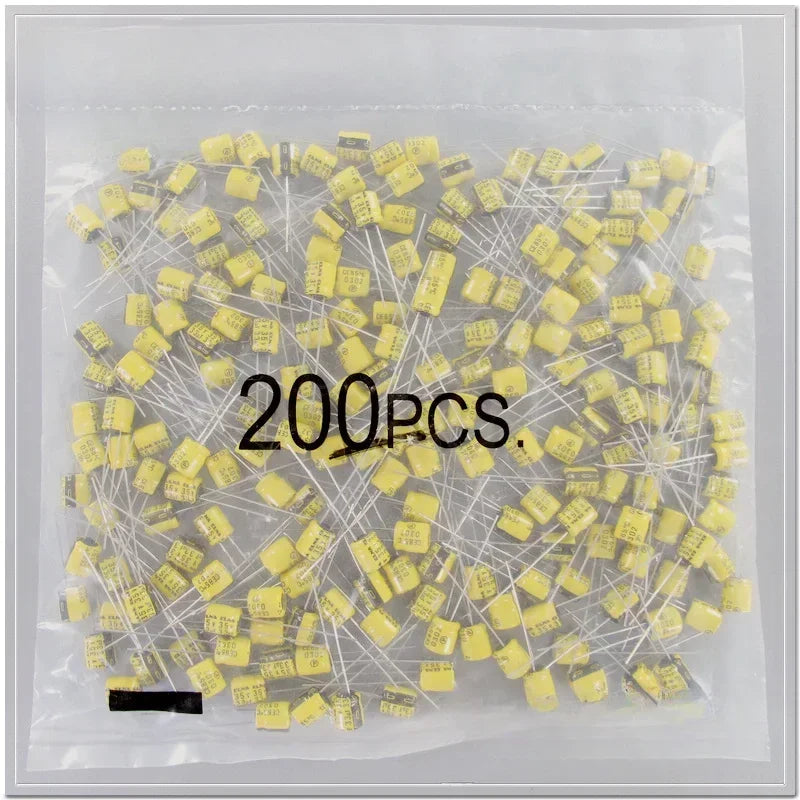 10PCS/100PCS ELNA RC2 series 35V33uF small Size audio electrolytic capacitor 6.3X7mm 85℃