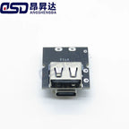 5V 2A Type-C USB Boost Converter Module with LED Display Charging Protection Board for 3.7V/4.2V Li-ion Battery DIY Power Bank