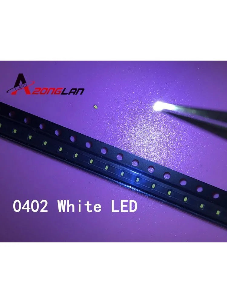 0402 SMD LED 500/1000/4000pcs Diode Full Colors Assorted Kit Super Bright 1005 SMD LED Chip for PCB DIY Electronic Projects