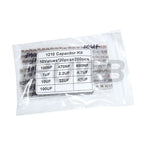 200PCS 0.1UF ~ 100UF 10 Kinds*20pcs Capacitors Pack 0.1UF 0.47UF 0.68UF 1UF 2.2UF 10UF 100UF Capacitor SMD 1210