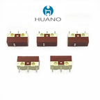 1Pcs New Original HUANO Silent Micro Switch 20 Millions Click Lifetime Computer Mouse Mute Micro Switches 3Pin