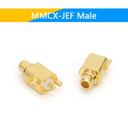 1-10PCS MCX MMCX Male Female PCB Mount Straight RF Coax Connector Right Angle 90-Degree Goldplated Welding Terminal