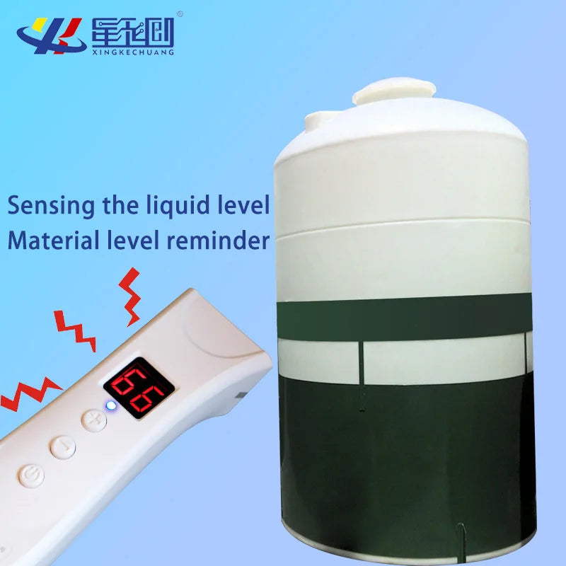 XKC-E700 Handheld Water Liquid Wine Level Detector Portable Tank Monitor Pipe Sensors with Built-in Buzzer
