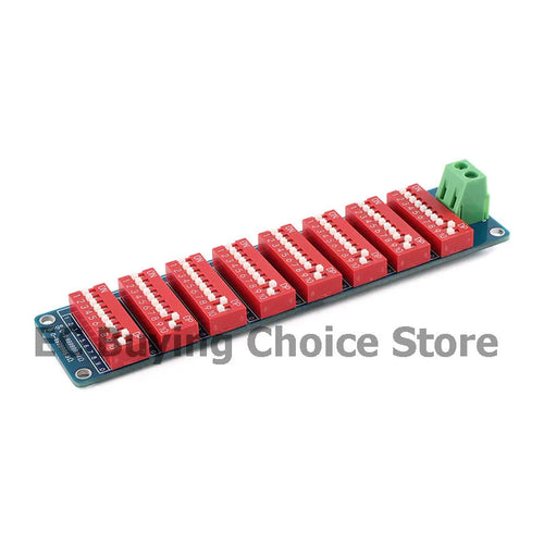 0.1-9999999R Programmable Resistor Resistance Board PCB Module Eight-segment 1% Accuracy 0.1-9999999MΩ 0.1Ω -9999999Ω ohm