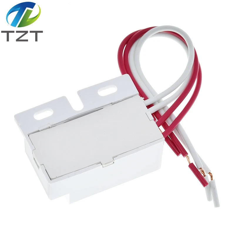 New 220V AC 50Hz Auto Infrared Sensor Switch PIR Microwave Radar Body Motion Sensor Module Adjustable For Time Distance Range