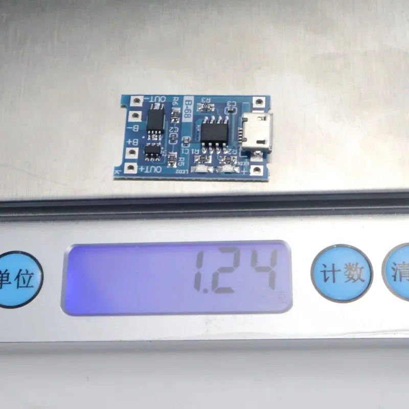 TP4056 Lithium Battery Charging Board Module MICRO USB Interface 1A Charger with Protection for Arduino 1-10 pcs