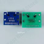 1Pce RJ45 Ethernet Port 8P Vertical Horizontal Test Board Bent Pin Straight Pin Network Port Adapter Circuit Board Connector