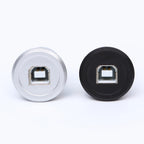 ELEWIND 22mm USB Connector Socket Economy Cheaper Plastic Type USB2.0 Socket Female B to Female A