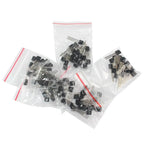 50-200PCS TO-92 Transistor Kit BC327 BC337 BC548 BC549 2N2222 2N2907 2N3906 2N5401 2N5551 A1015 C1815 S8050 S8550 TL431A PNP NPN