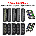 TM1637 LED Display Module for Arduino 6-Digit 7-Segment 0.36''/0.56 Inch Time Clock Indicator Tube Module Red/Blue/Green/Yellow