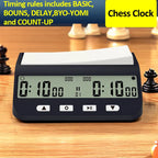 YS9901/YS902 Professional Chess Timekeeper Chess Digital Clock Multi-functional Digital Count Up/Down Precision Game Stopwatch