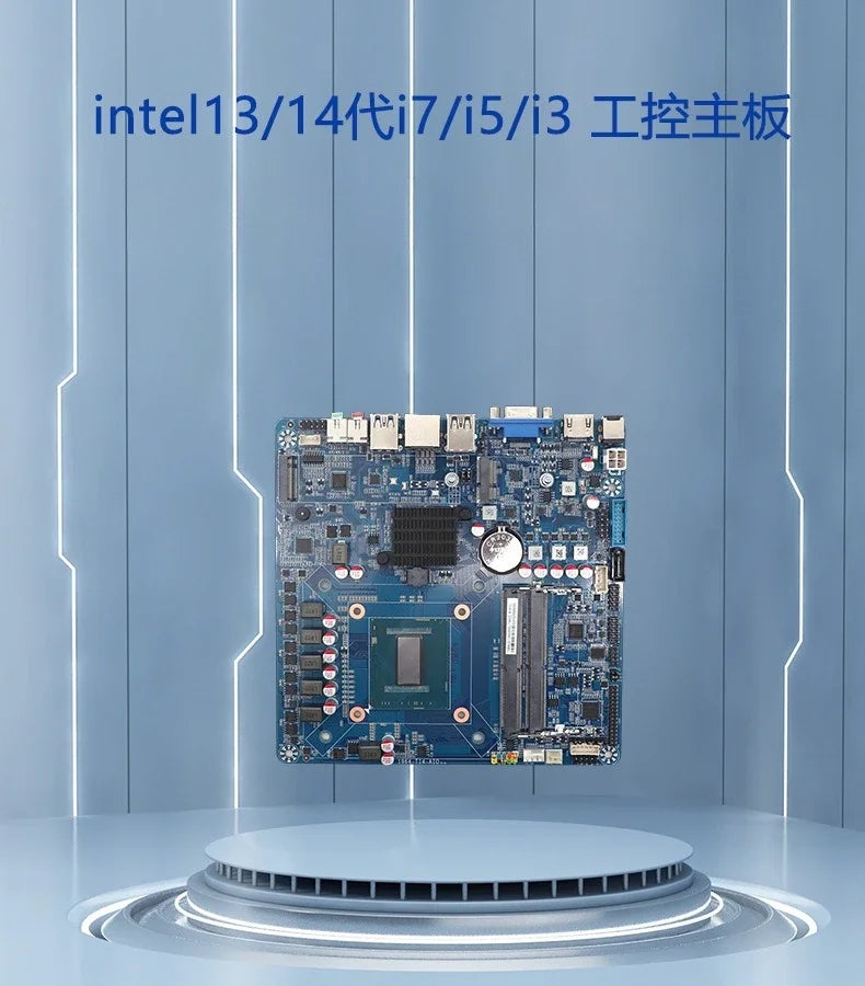 X86 Industrial Control Main Board 13/14 Generation I7/i5/i3 Onboard Processor ITX Main Board Computer Main Board