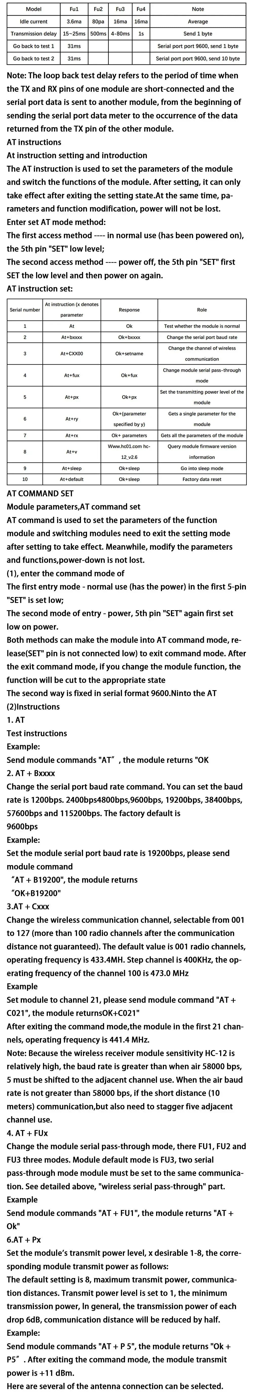 HC-12 SI4438 wireless module 1KM long distance 433MHz wireless serial port module UART interface