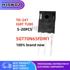 5-20PCS SGT70N65FDM1 70N65FDM1 70N65F DM1 TO-247 IGBT transistor Inverter New