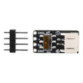 Switched JST-PH 2pin Connector SMT Right Angle Breakout Board Power Module + Pin row Adapt to 1-core Lithium Battery/AAA Battery