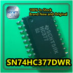 (10/50 Pieces) SN74HC377DWR SN74HC377 HC377 SOIC-20 High-Speed CMOS Octa D Flip-Flop, Brand New Original Stock Electronic IC