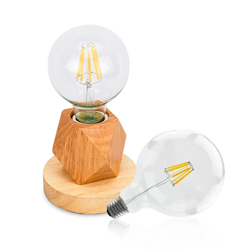 Retro Edison Filament LED Light Bulb E27 AC 220V 240V G80 G95 G125 Globe Light Glass Bulb 2W 4W 6W 8W Lampara LED Lamp