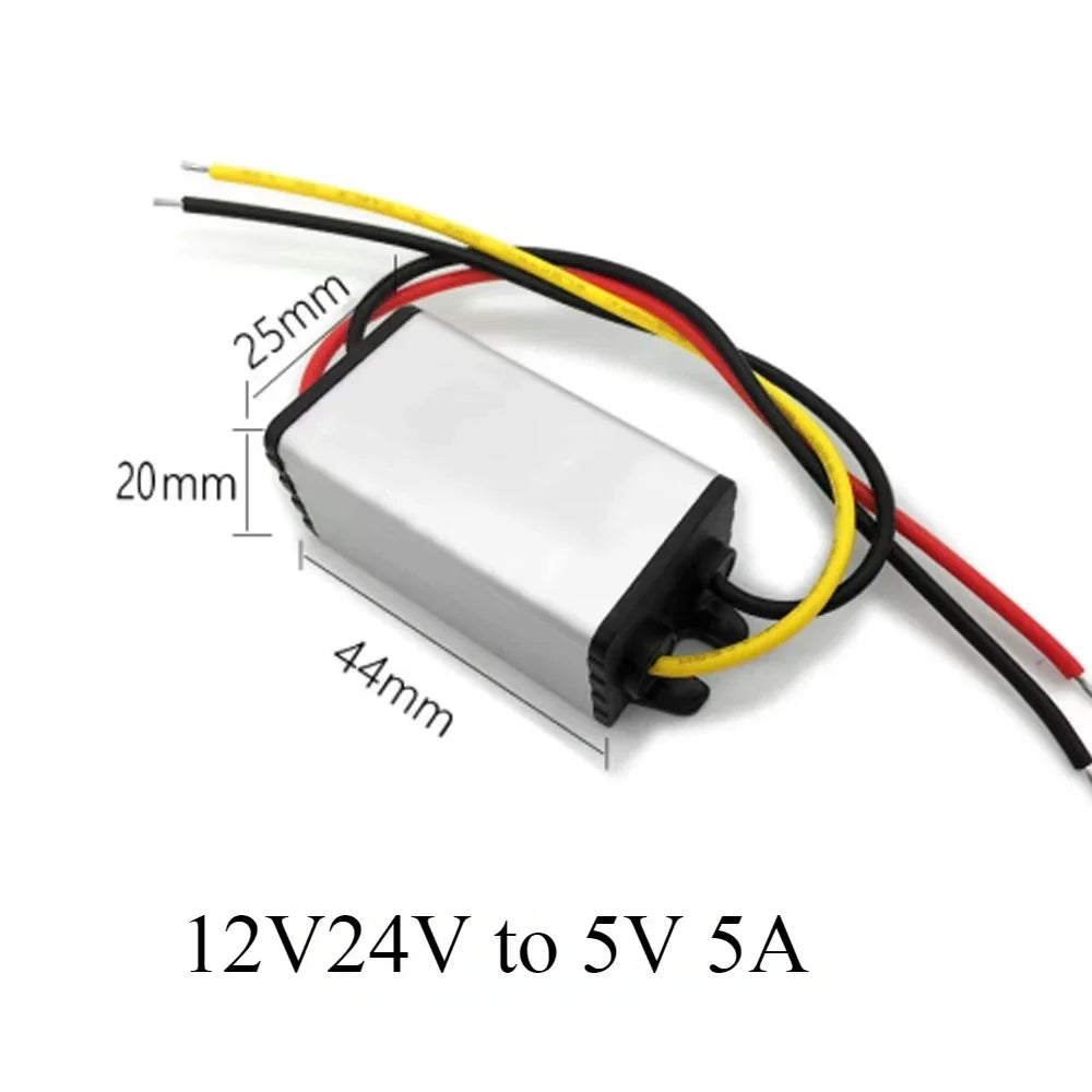 DC 12V 24V to 5V 12V to 5V 1A 3A 5A 8A 10A 5 Volts Voltage Reducer Step-down Module Power Converter Buck Voltage Converter