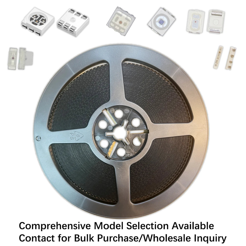 6028/3528 Multi-Color SMD LED Chips - High-Brightness Reverse-Mount Emitters for Keyboard Backlighting/Electronic Devices