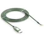 USB-RS485-WE-1800 Cable USB A to RS485 Serial Converter Cable Wire End Serial Cable with Chip RS485 Cable for Windows Android