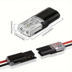 10-50pcs 2 Pin Way Plug Waterproof Electrical Connector Car Wire Cable Automotive Electrical Connector Strip Terminal Connection