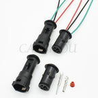 1 Set 3 Pin 1.5mm 1-926554-1 Black Male Female Auto Waterproof Connector DJ3031-1.5-11/21 Plug Round Sheath