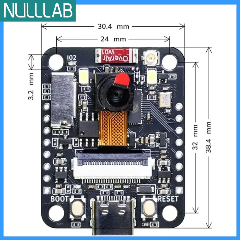 ESP32S3-CAM Development Board ESP32-S3R8 WiFi Bluetooth Wireless Video Transmission Module OV3660 OV2640 Camera