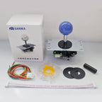 Original Japan Sanwa Joystick JLF TP 8YT Fighting Rocker With Topball 5pin Wire Jamma Arcade Vending Game PC PS3 XBOX Kit DIY