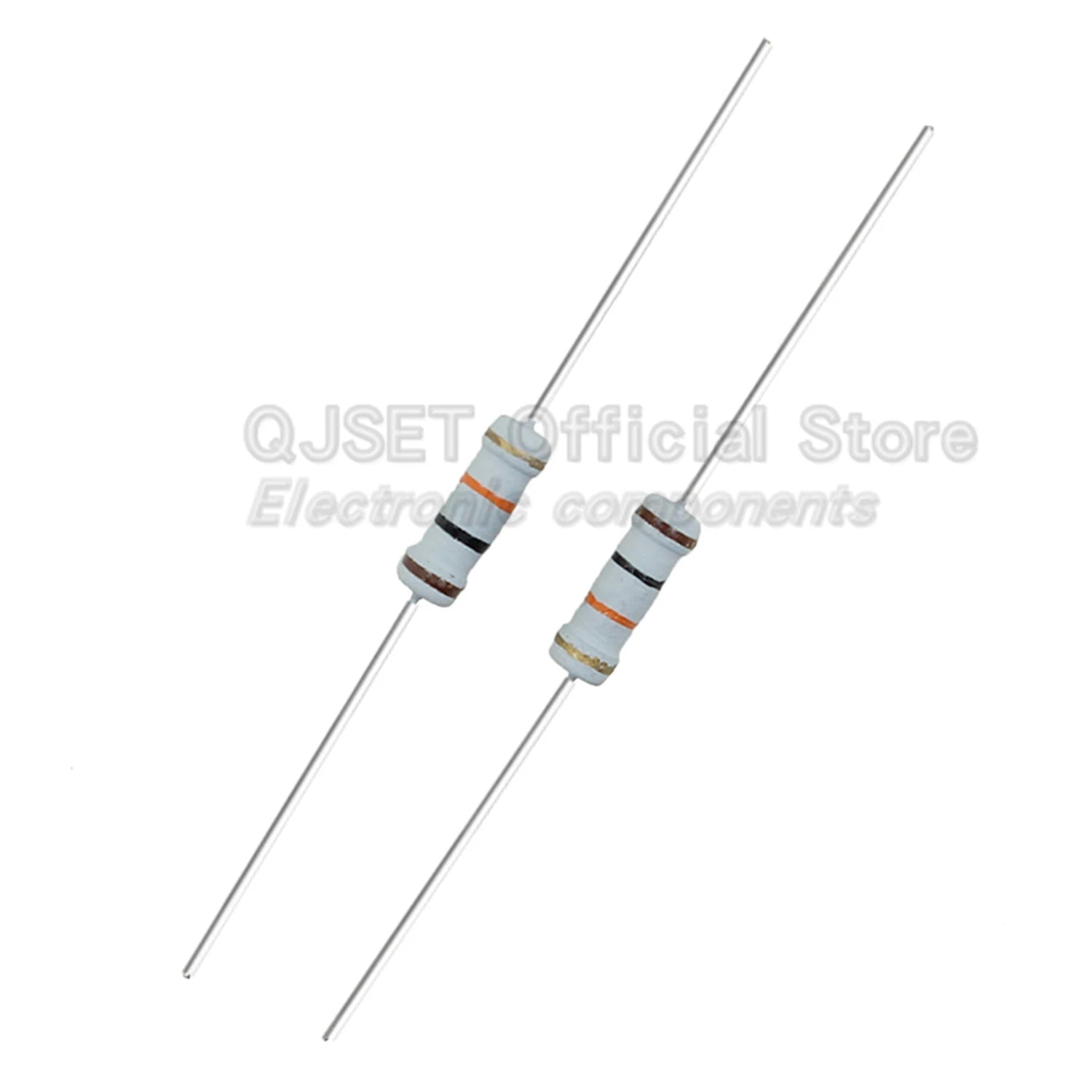 500pcs 1W Carbon Film Resistors 5% 10 Ohm 33 47 100 200 220 470 510 Ohm 1K 4.7K 10K 22K 33K 47K 100k 200k 220k 510k 470k 1M Ohms