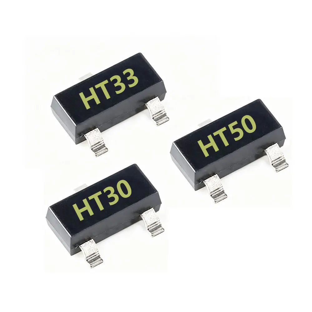 10pcs HT7530 HT7533 HT7536 HT7544 HT7550 HT30 HT33 HT36 HT44 HT50 3V 3.3V 5V 4.4/3.6V SOT23 SMD LDO Low Dropout Linear Regulator