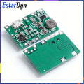 Lithium Li-ion 18650 3.7V 4.2V Battery Charger Board DC-DC Step Up Boost Module TP4056 + MT3608 DIY Kit Parts